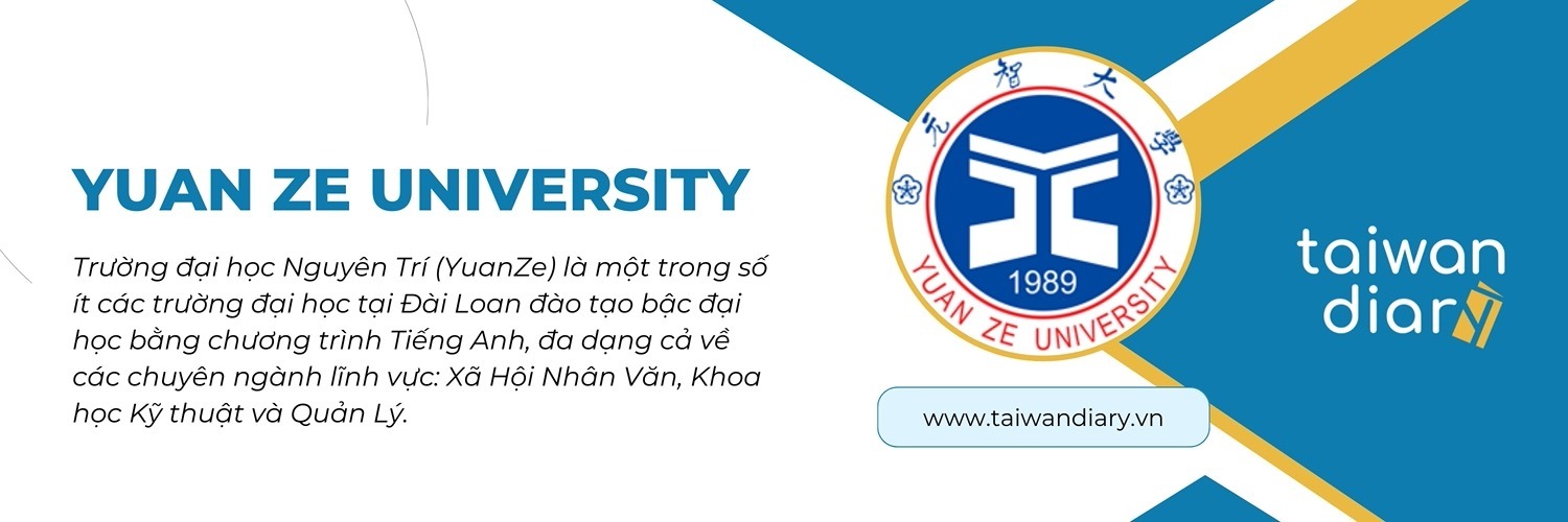 Trường đại học Đài Loan Yuan Ze University liên kết với Taiwan Diary