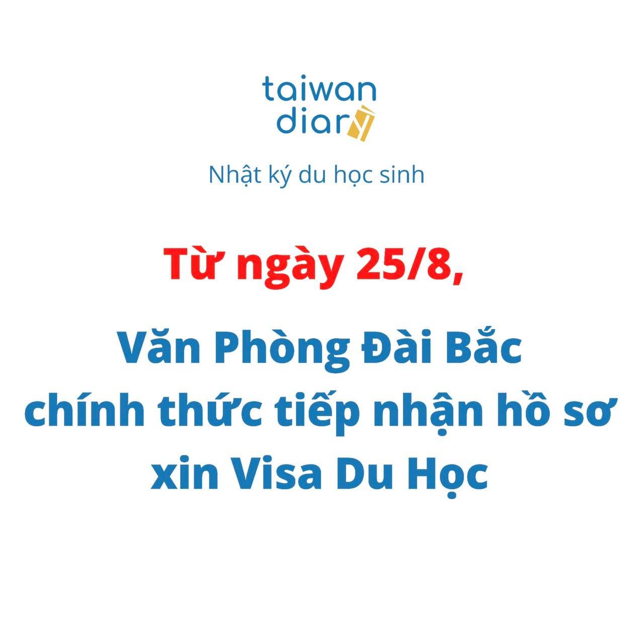 van phong dai bac nhan visa du hoc dai loan