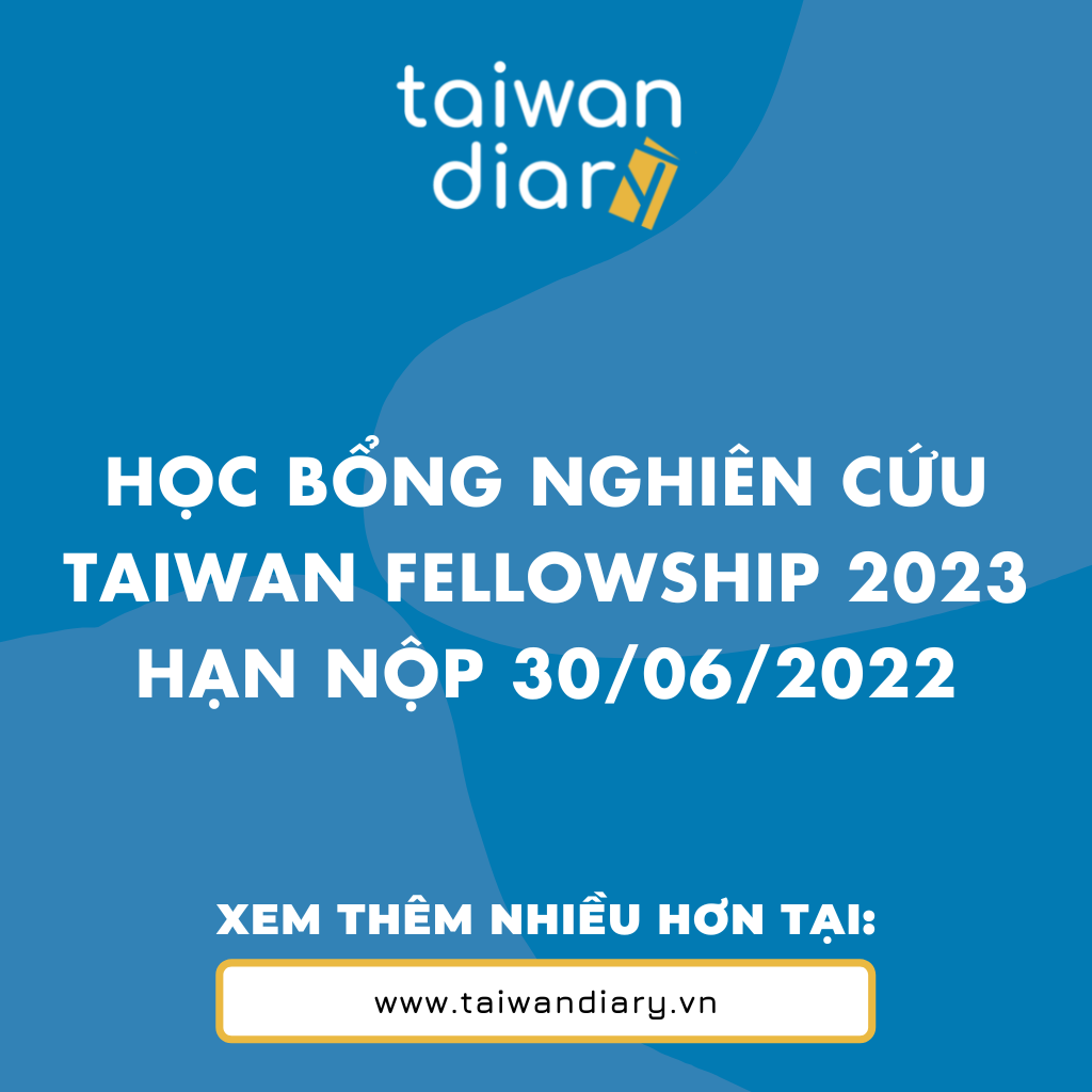 taiwan fellowship