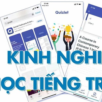 Học tiếng Trung phồn thể nhớ lâu với Quizlet