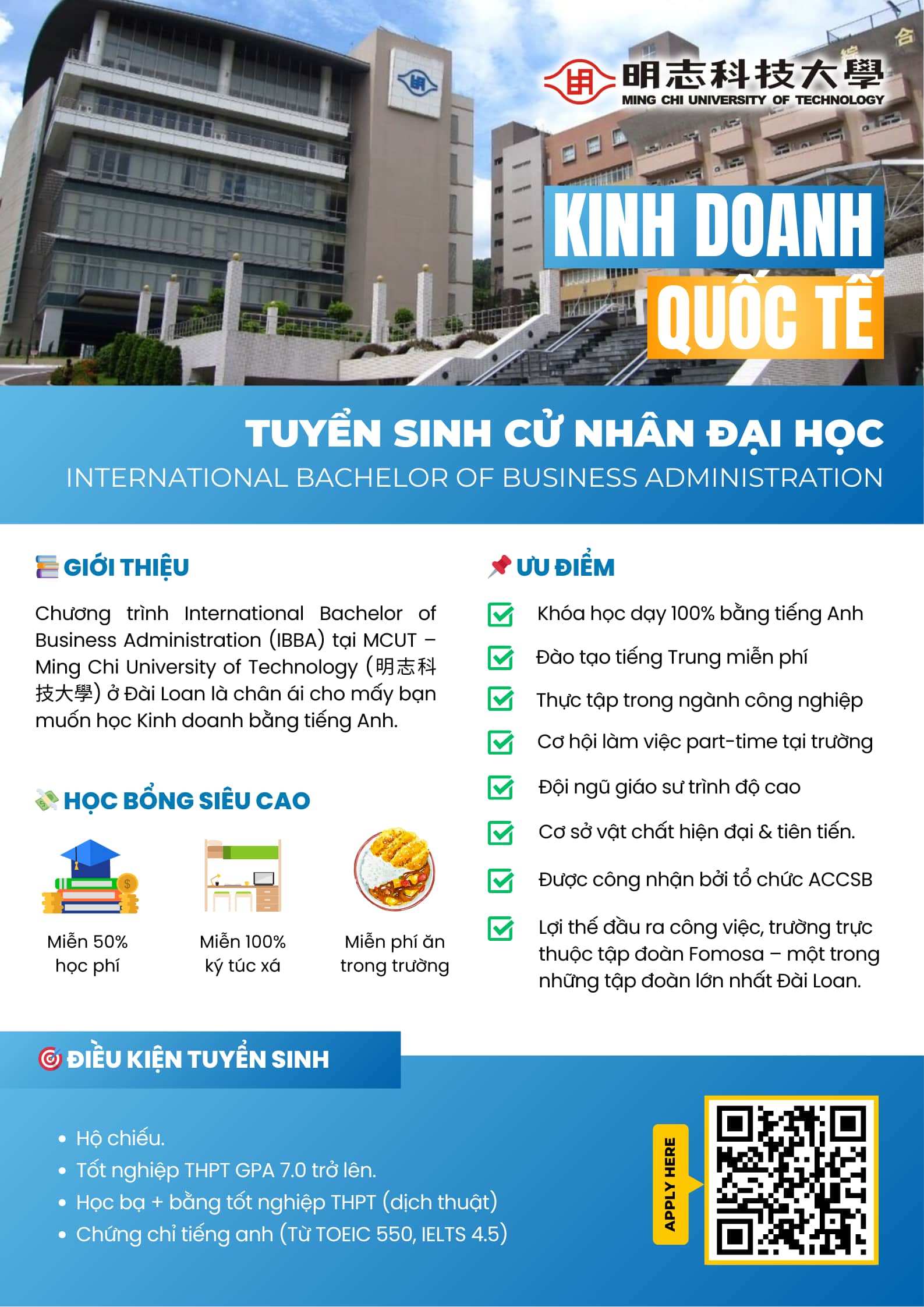 Học bổng Đại học KHKT Minh Chí - chương trình cử nhân quốc tế 2026 3 Học bổng Đại học KHKT Minh Chí (1)