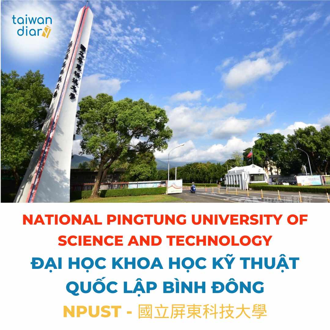 Thông tin tuyển sinh Đại học KHKT Quốc lập Bình Đông kỳ thu 2026 2 Đại học Khoa học Kỹ thuật Quốc lập Bình Đông