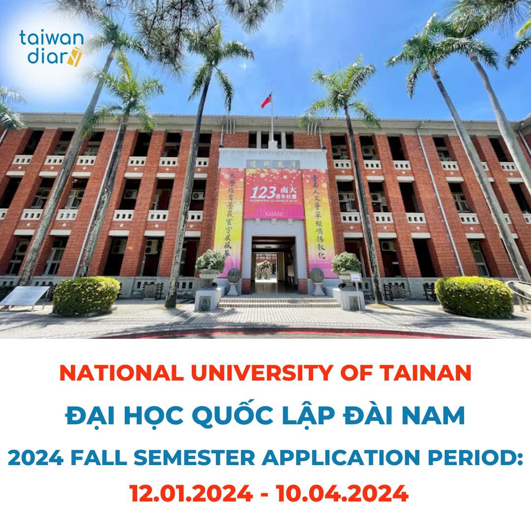 tuyển sinh Đại học Quốc lập Đài Nam