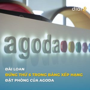 Đài Loan đứng thứ 6 trong bảng xếp hạng Agoda