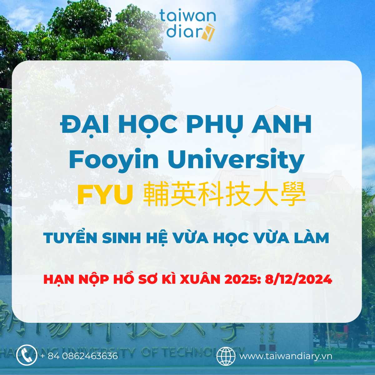 hệ vừa học vừa làm đại học phụ anh 