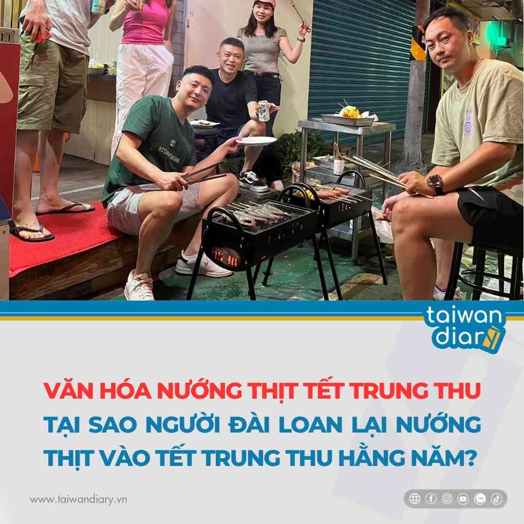 Văn hóa nướng thịt Đài Loan vào Tết Trung Thu