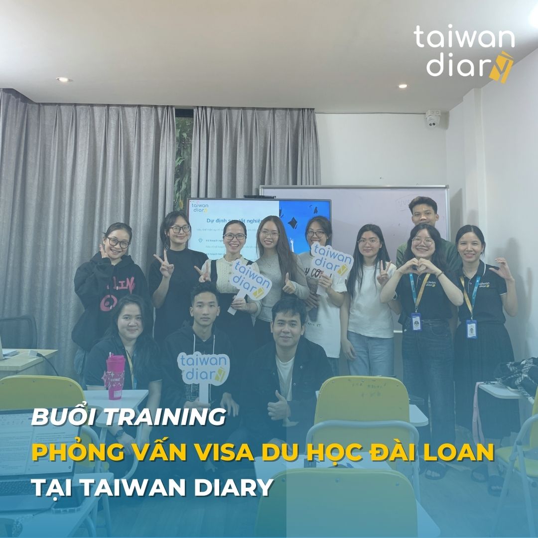 Buổi training phỏng vấn visa du học Đài Loan