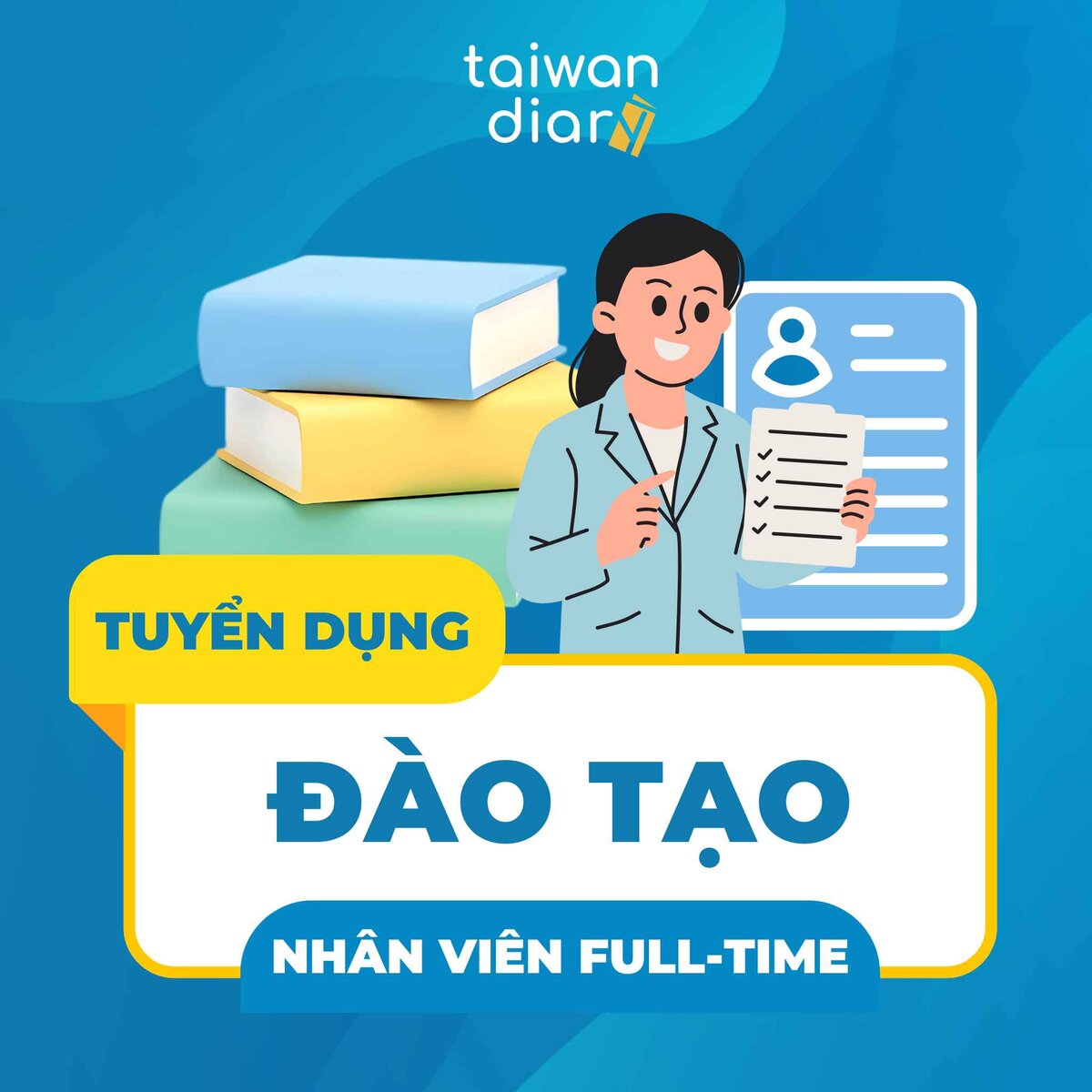 Taiwan Diary tuyển dụng Nhân viên đào tạo full-time tại TP. Hồ Chí Minh tháng 8 năm 2026 1 infographic q 2